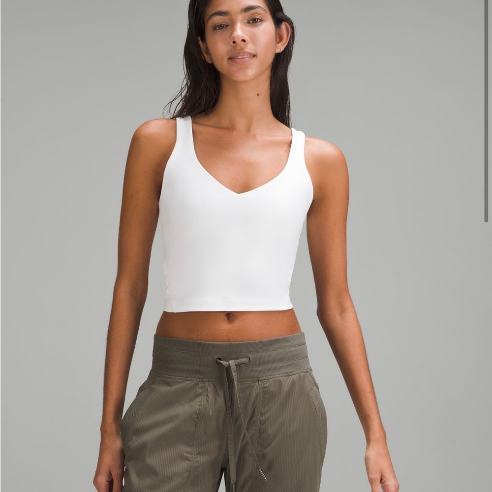 White Lululemon Align Tank NWOT sz 0